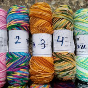 4ply Multi - Milk cotton Yarn 100gm