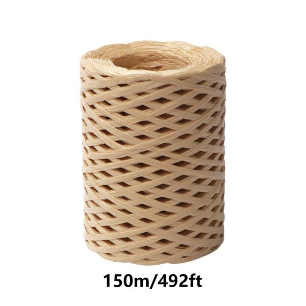 200meter Natural Raffia Straw Yarn also called Paper yarn - Image 2