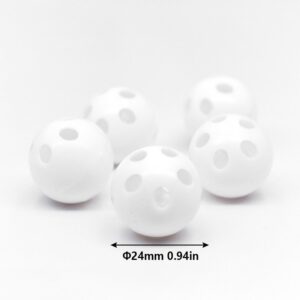 5pcs Noise Making Rattle Balls Small and large