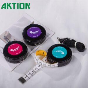 Push Button Measuring tailoring Soft Retractable Inches Tape