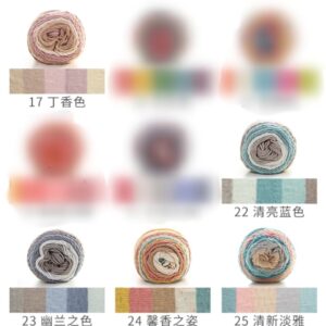 Rainbow Cake Yarn New colors 100gm