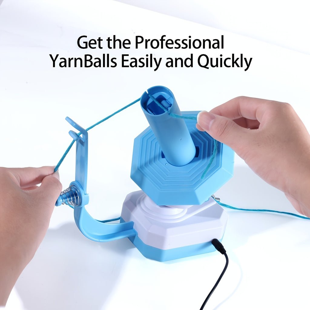 USB-Powered Electric Yarn Winder Automatic Winding, Time-Saving - Image 4