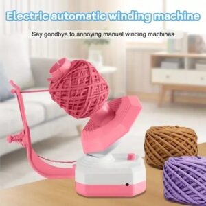USB-Powered Electric Yarn Winder Automatic Winding, Time-Saving