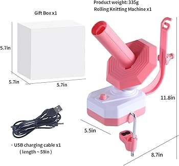 USB-Powered Electric Yarn Winder Automatic Winding, Time-Saving - Image 2