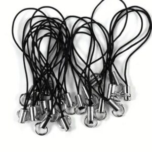 100pcs Mobile Cord Black
